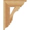 Ekena Millwork Olympic Traditional Rough Sawn Bracket, Western Red Cedar, 4"W x 14"D x 18"H BKT04X14X18OLY01RWR - alternate 2
